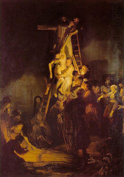 REMBRANDT Harmenszoon van Rijn Descent from the Cross china oil painting image